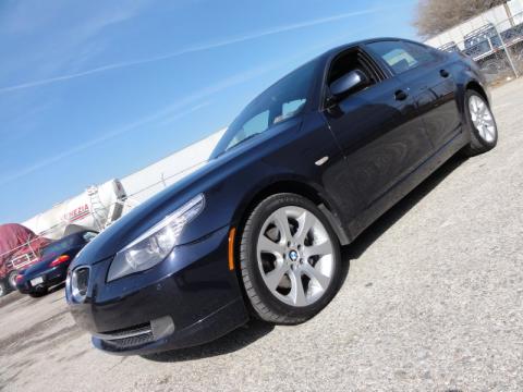 Monaco Blue Metallic BMW 5 Series 535xi Sedan.  Click to enlarge.