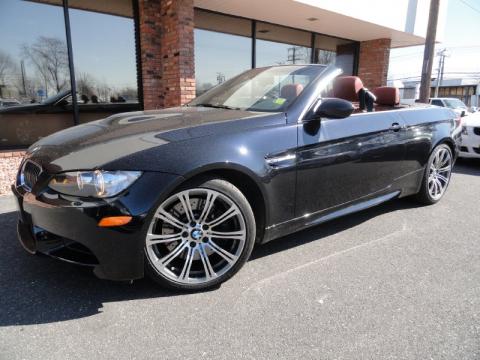 Jerez Black Metallic BMW M3 Convertible.  Click to enlarge.