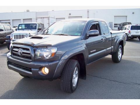 Magnetic Gray Metallic Toyota Tacoma V6 TRD Sport Access Cab 4x4.  Click to enlarge.