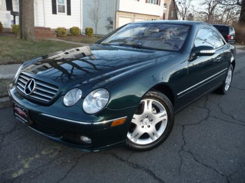 Everest Green Metallic Mercedes-Benz CL 500.  Click to enlarge.