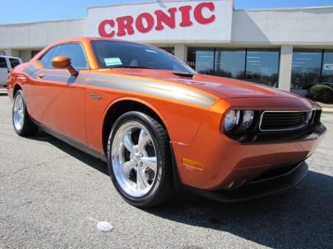 Toxic Orange Pearl Dodge Challenger R/T Classic.  Click to enlarge.