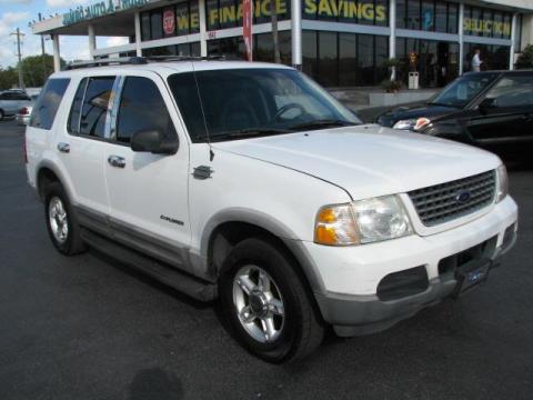 Oxford White Ford Explorer XLT 4x4.  Click to enlarge.