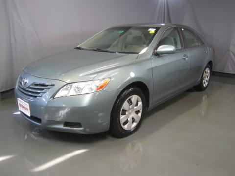 Aloe Green Metallic Toyota Camry LE.  Click to enlarge.