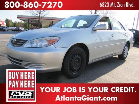 Lunar Mist Metallic Toyota Camry LE.  Click to enlarge.