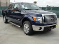 Front 3/4 View of 2011 Ford F150 XLT SuperCrew #1