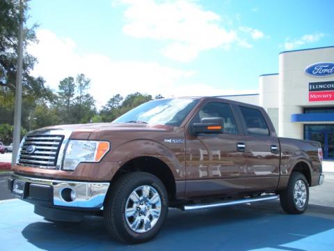 Golden Bronze Metallic Ford F150 XLT SuperCrew.  Click to enlarge.