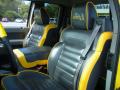  2005 Ford F150 Black/Yellow Interior #13