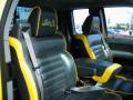  2005 Ford F150 Black/Yellow Interior #17