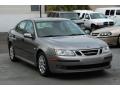 Front 3/4 View of 2005 Saab 9-3 Arc Sport Sedan #2