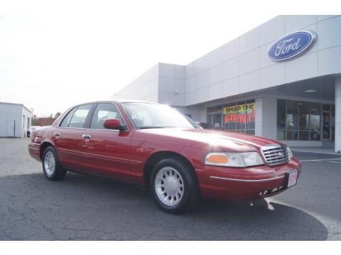 Toreador Red Metallic Ford Crown Victoria LX.  Click to enlarge.