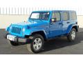  2011 Jeep Wrangler Unlimited Cosmos Blue #1