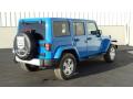  2011 Jeep Wrangler Unlimited Cosmos Blue #4