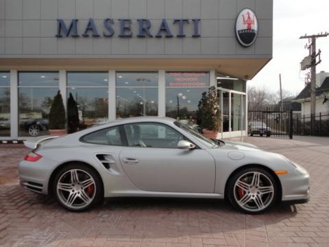 GT Silver Metallic Porsche 911 Turbo Coupe.  Click to enlarge.