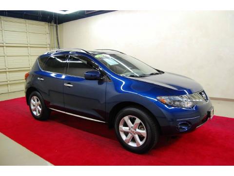 Deep Sapphire Blue Metallic Nissan Murano LE.  Click to enlarge.