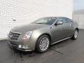Front 3/4 View of 2011 Cadillac CTS 4 AWD Coupe #1