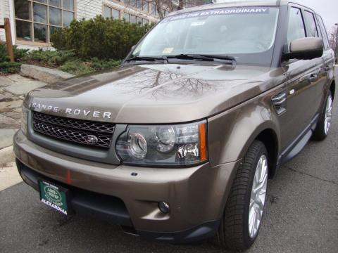 Nara Bronze Metallic Land Rover Range Rover Sport HSE LUX.  Click to enlarge.