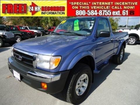 Horizon Blue Metallic Toyota Tacoma Prerunner Regular Cab.  Click to enlarge.