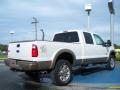  2011 Ford F350 Super Duty White Platinum Tri-Coat Metallic #3