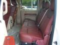  2011 Ford F350 Super Duty Chaparral Leather Interior #7