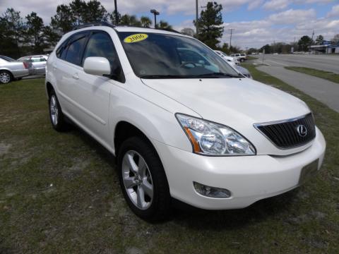 Crystal White Pearl Lexus RX 330.  Click to enlarge.