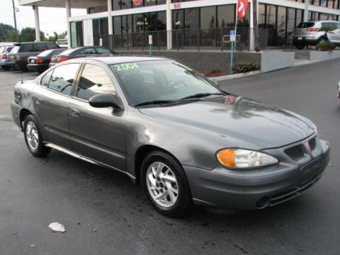 Greystone Metallic Pontiac Grand Am SE Sedan.  Click to enlarge.