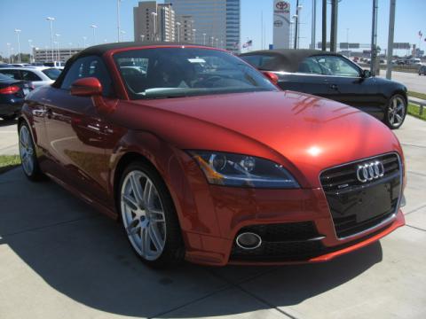 Volcano Red Metallic Audi TT 2.0T quattro Roadster.  Click to enlarge.