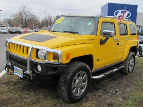 Yellow Hummer H3 X.  Click to enlarge.