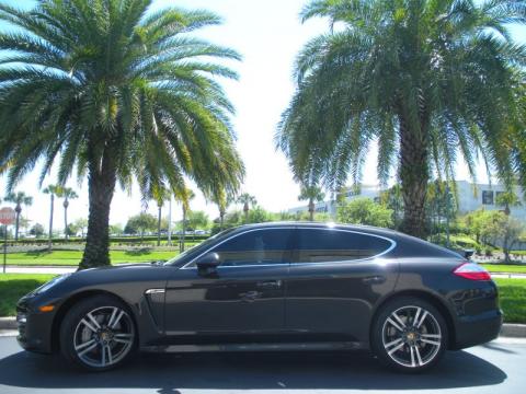 Carbon Grey Metallic Porsche Panamera S.  Click to enlarge.