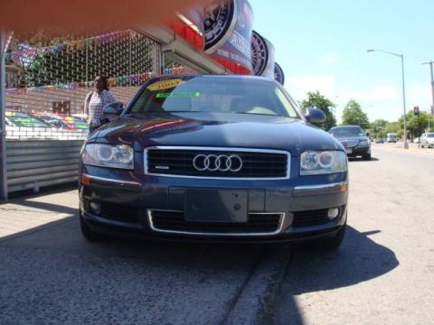 Northern Blue Pearl Effect Audi A8 L 4.2 quattro.  Click to enlarge.