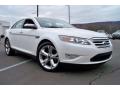  2010 Ford Taurus White Platinum Metallic Tri-Coat #28