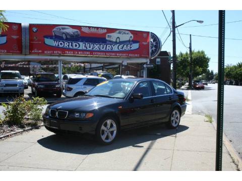 Jet Black BMW 3 Series 330xi Sedan.  Click to enlarge.