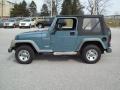  1998 Jeep Wrangler Bright Jade Satin Glow #11