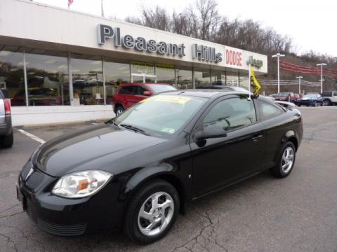 Black Pontiac G5 .  Click to enlarge.