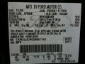 Ford Color Code UA Black #12
