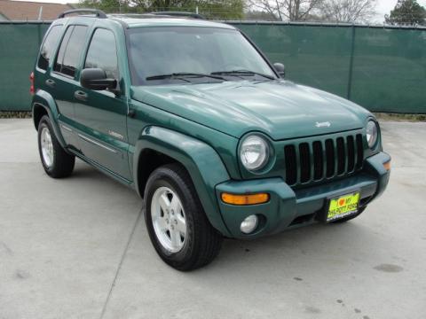 Timberline Green Pearl Jeep Liberty Limited.  Click to enlarge.