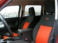  2009 Dodge Nitro Dark Slate Gray/Orange Interior #9