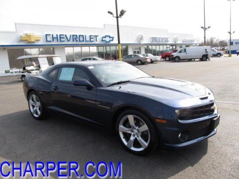 Imperial Blue Metallic Chevrolet Camaro SS Coupe.  Click to enlarge.