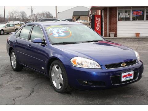 Laser Blue Metallic Chevrolet Impala SS.  Click to enlarge.