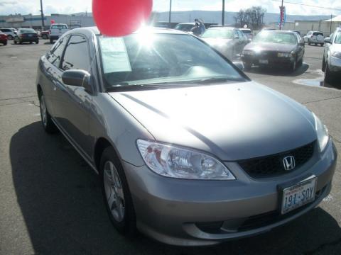 Magnesium Metallic Honda Civic EX Coupe.  Click to enlarge.