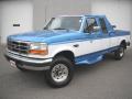Front 3/4 View of 1995 Ford F250 XLT Extended Cab 4x4 #1