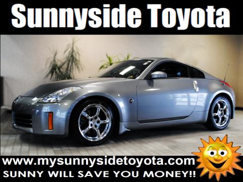 Carbon Silver Metallic Nissan 350Z Touring Coupe.  Click to enlarge.