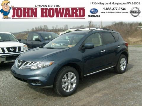 Graphite Blue Nissan Murano SV AWD.  Click to enlarge.