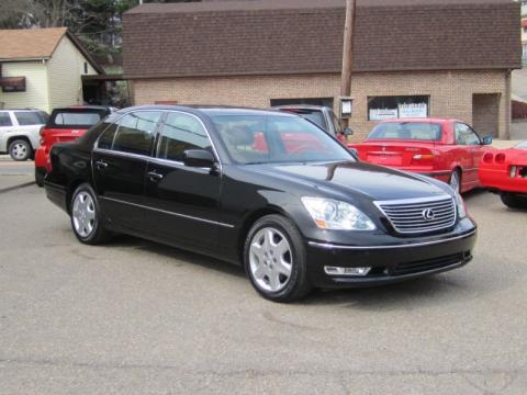 Black Onyx Lexus LS 430.  Click to enlarge.