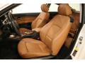  2008 BMW 3 Series Saddle Brown/Black Interior #8