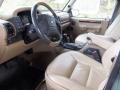  2002 Land Rover Discovery II Bahama Beige Interior #8