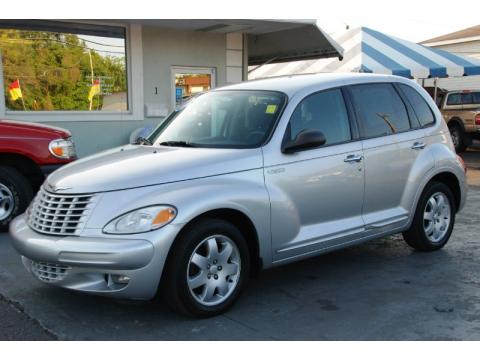 Bright Silver Metallic Chrysler PT Cruiser Touring.  Click to enlarge.
