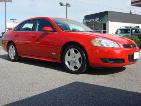 Victory Red Chevrolet Impala SS.  Click to enlarge.