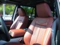  2010 Ford Expedition Chaparral Leather/Charcoal Black Interior #13