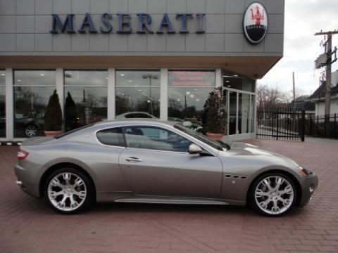 Grigio Nuvolari (Grey Metallic) Maserati GranTurismo S.  Click to enlarge.