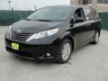 Front 3/4 View of 2011 Toyota Sienna XLE #7